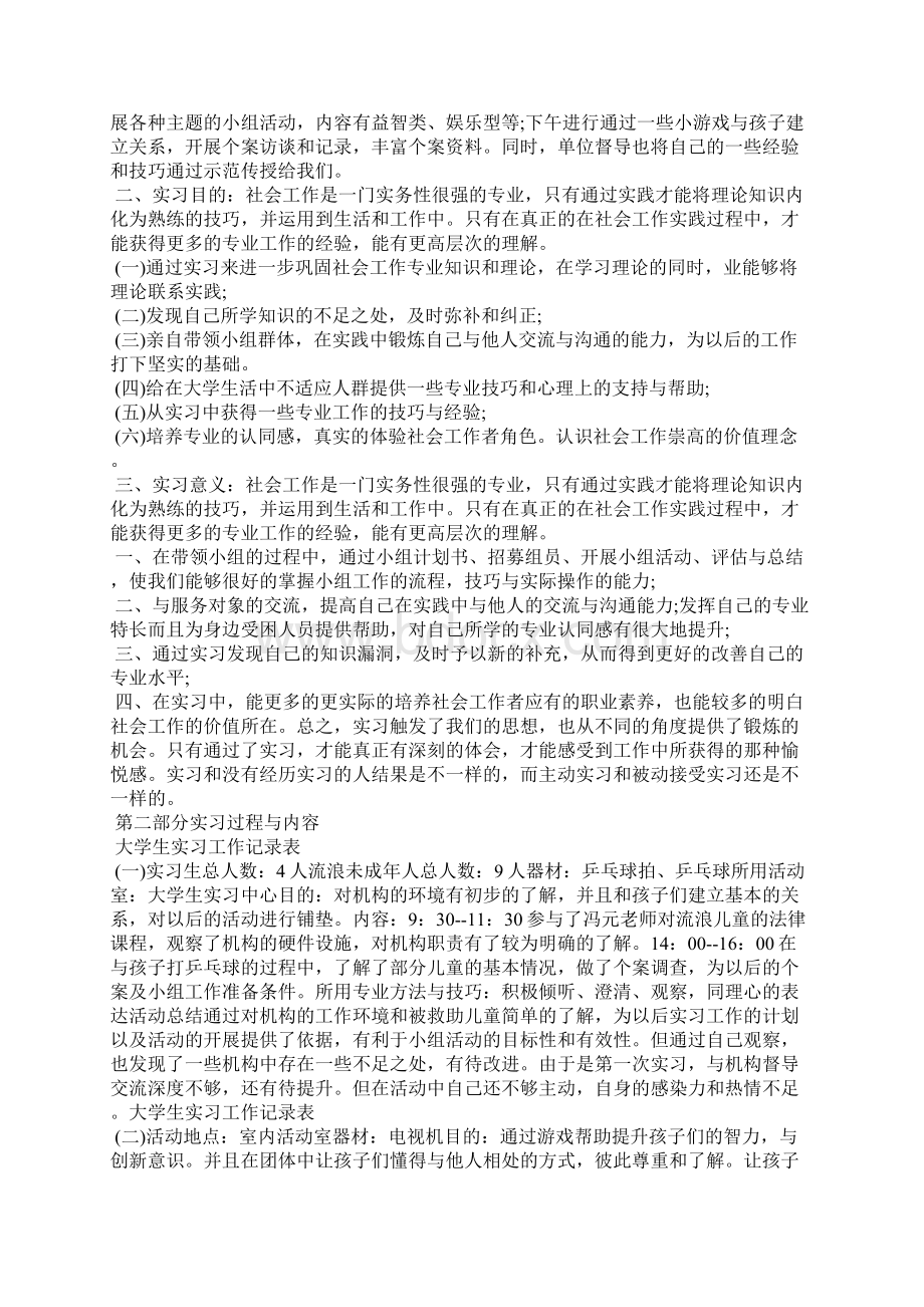 实习救助站工作总结Word格式.docx_第2页