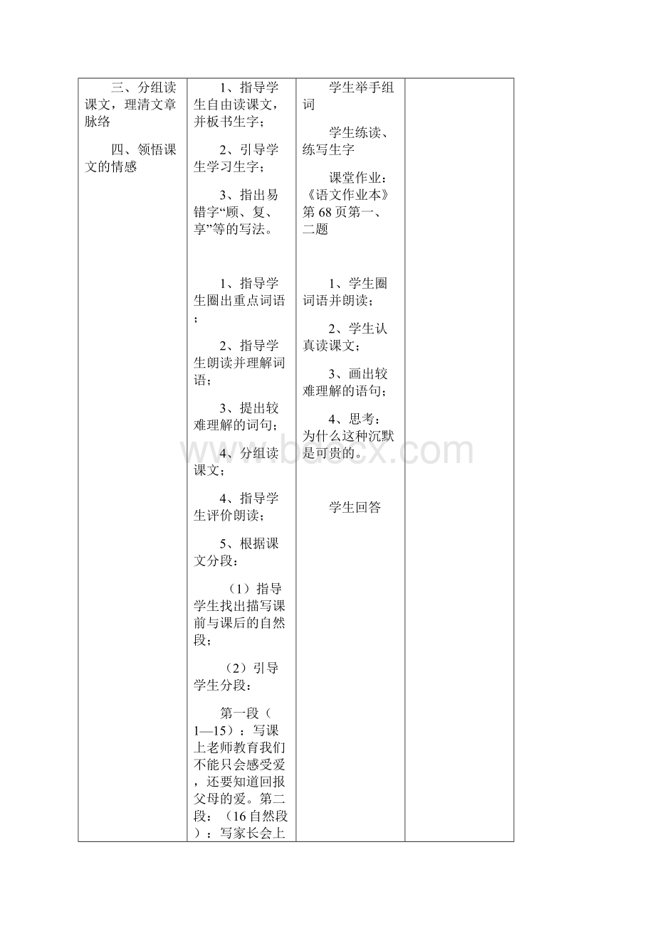 语文人教三年级下册人教版小语三年级下册第五单元集体备课Word下载.docx_第3页