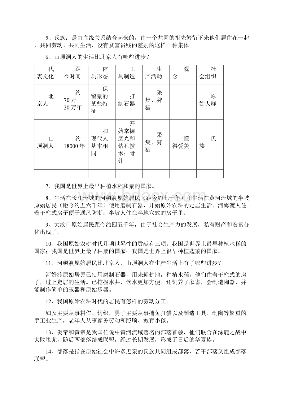 七年级上册历史Word格式.docx_第3页