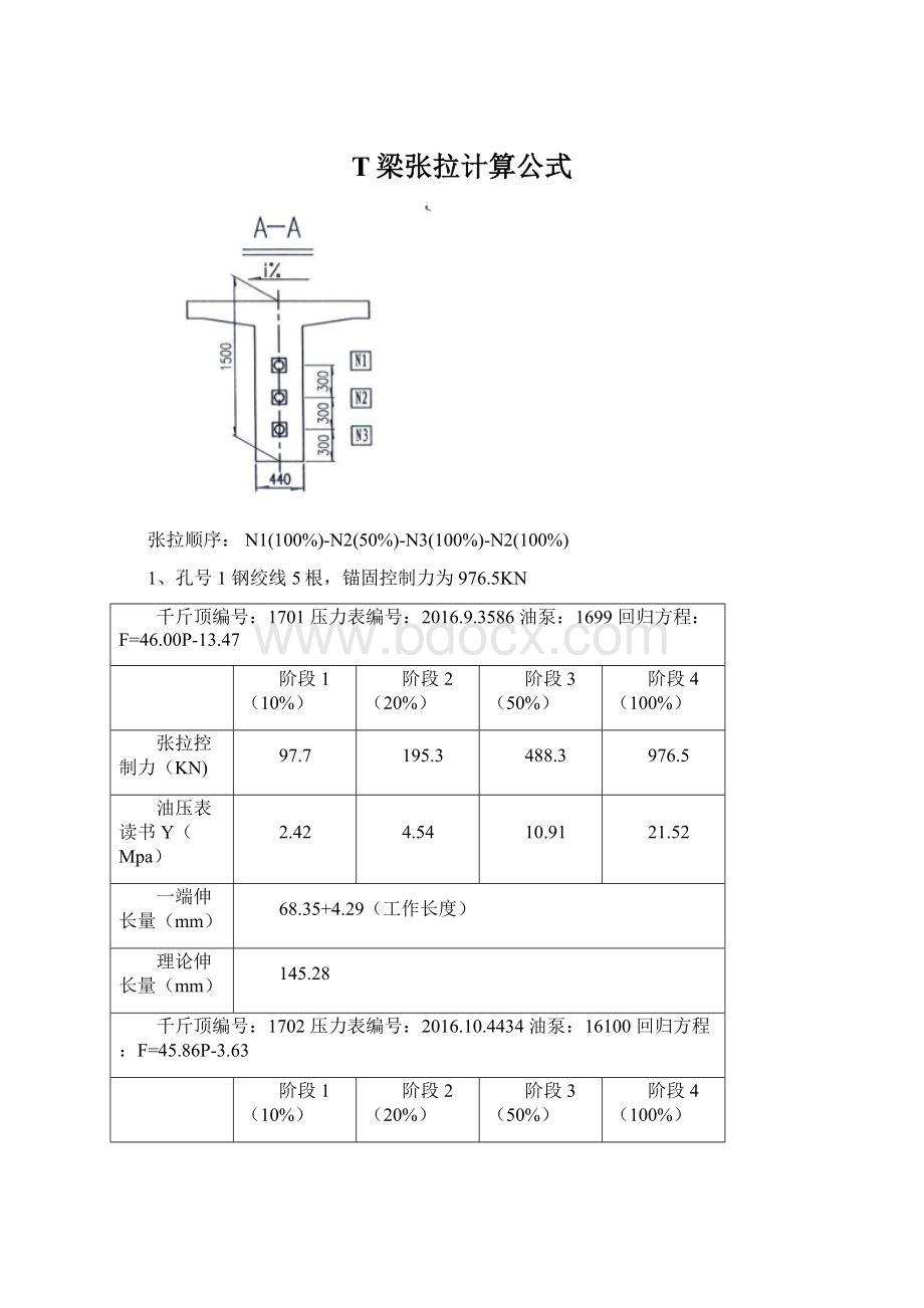 T梁张拉计算公式.docx_第1页