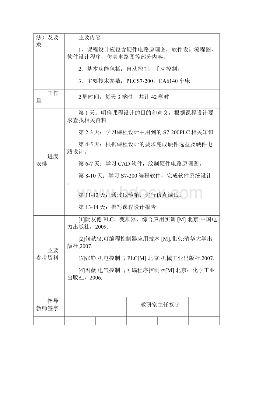 基于PLC的CA614车床改造设计Word文档格式.docx_第2页