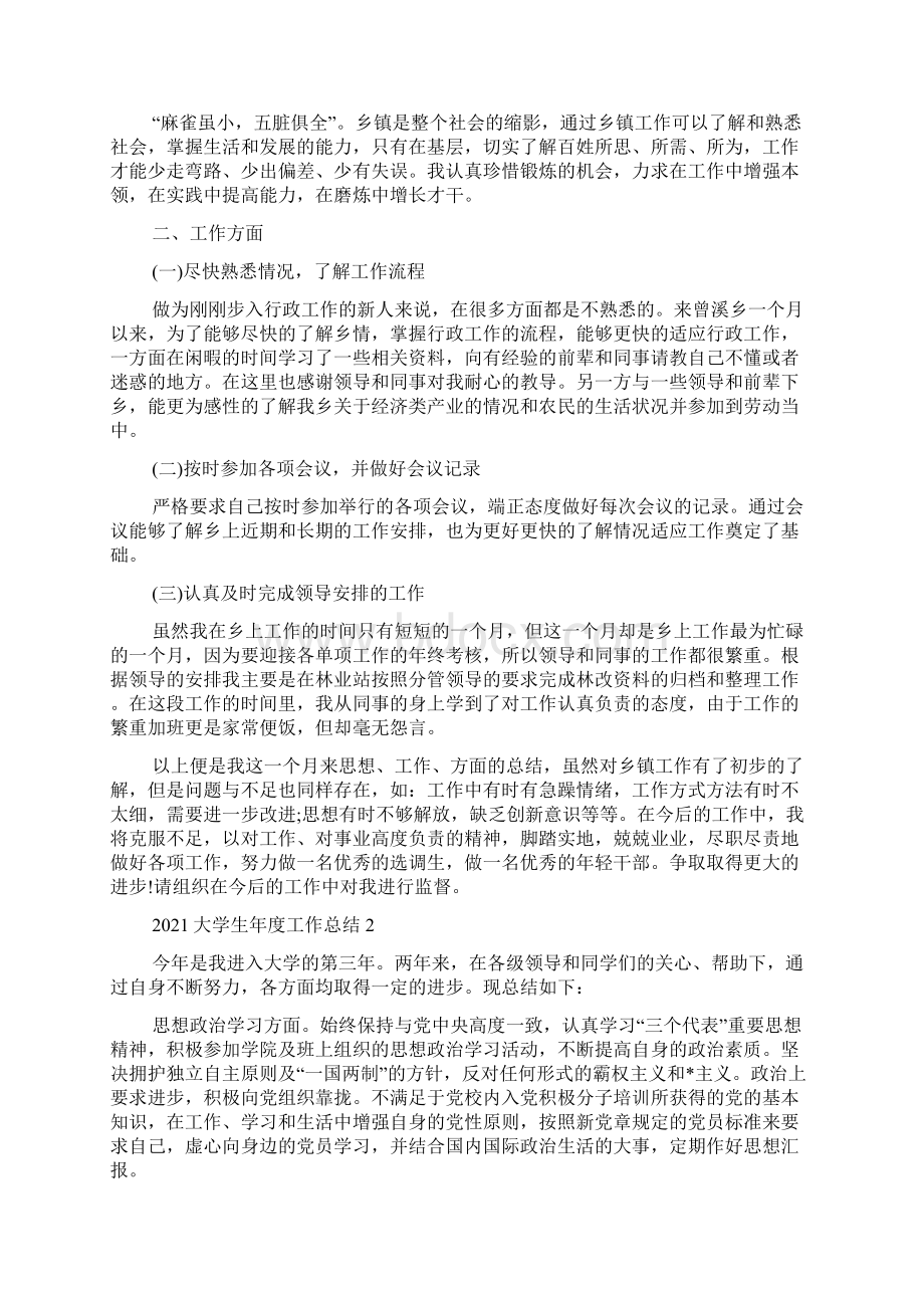 大学生个人年终总结范文.docx_第2页