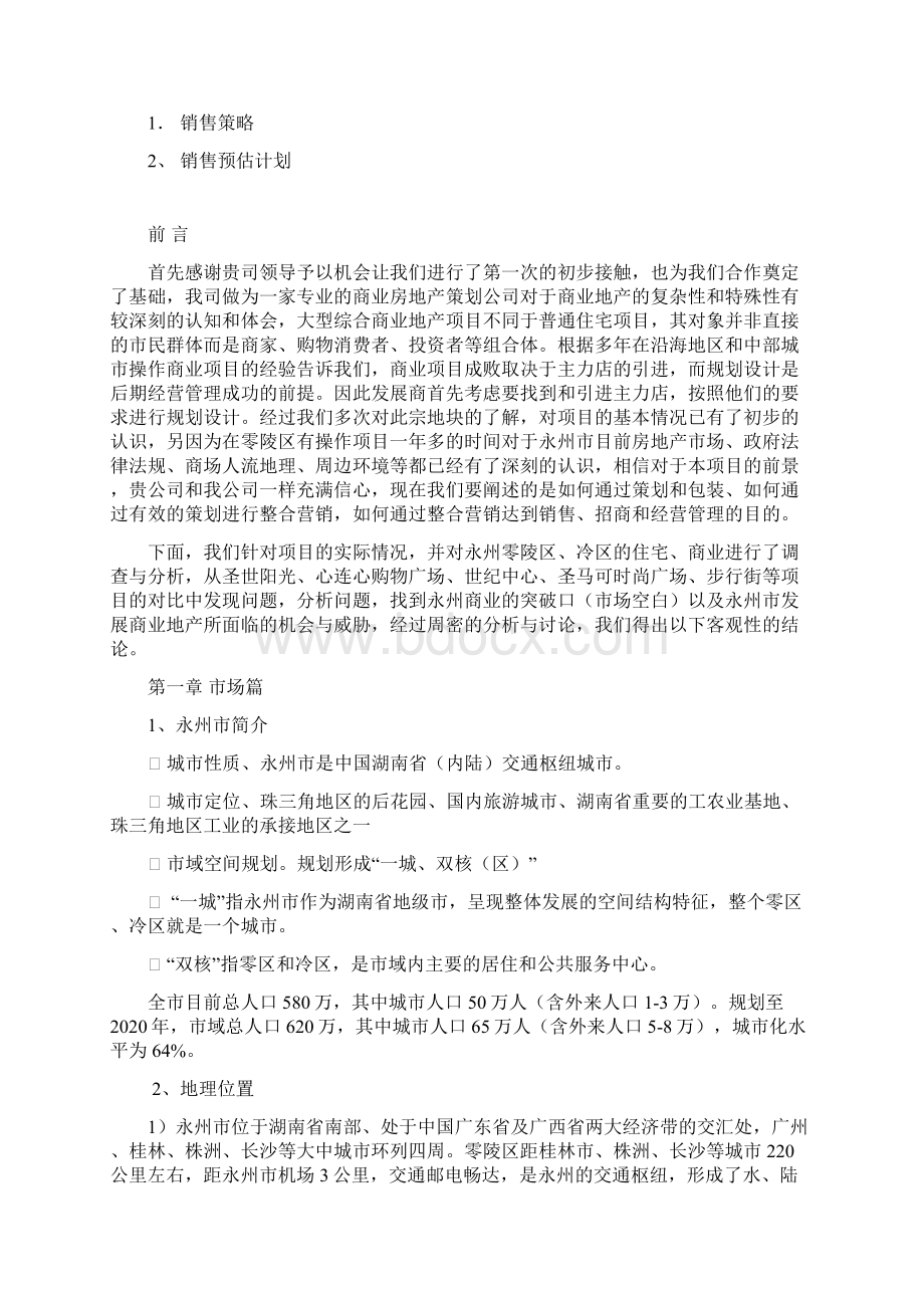 星耀国际商业广场项目策划方案.docx_第2页