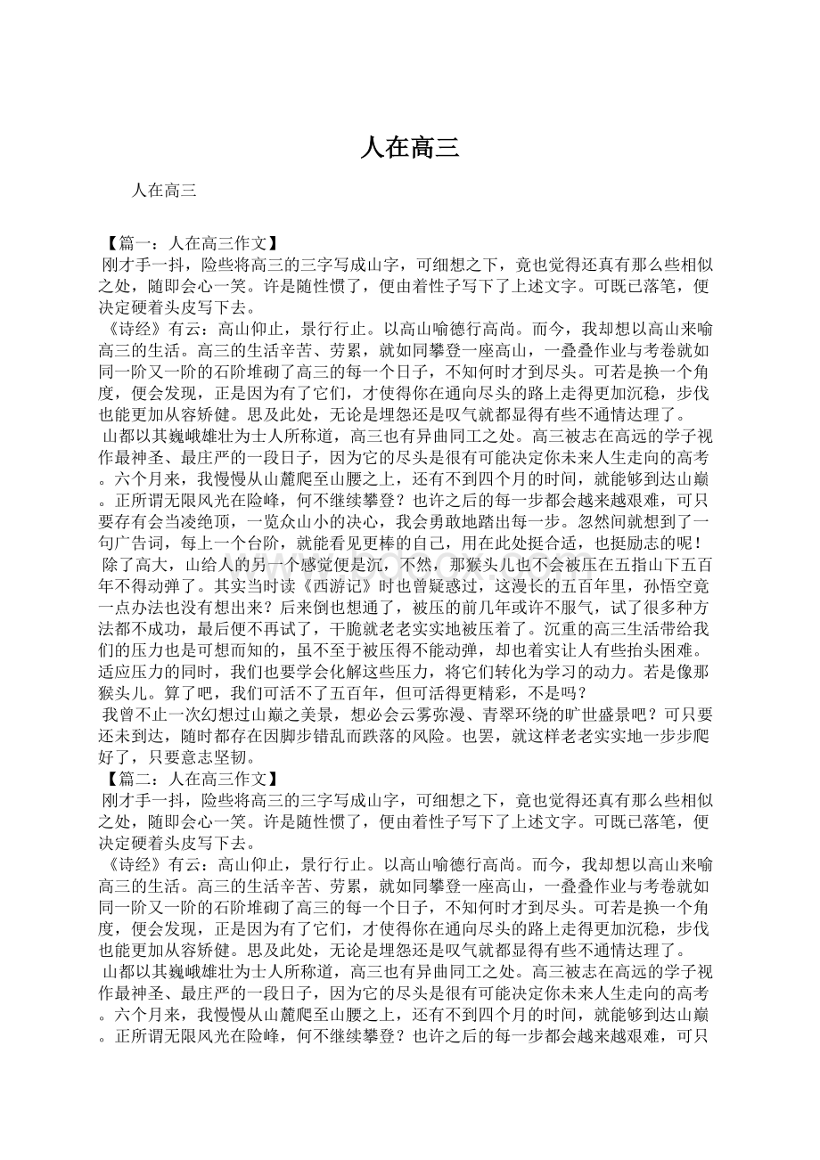 人在高三Word格式文档下载.docx_第1页