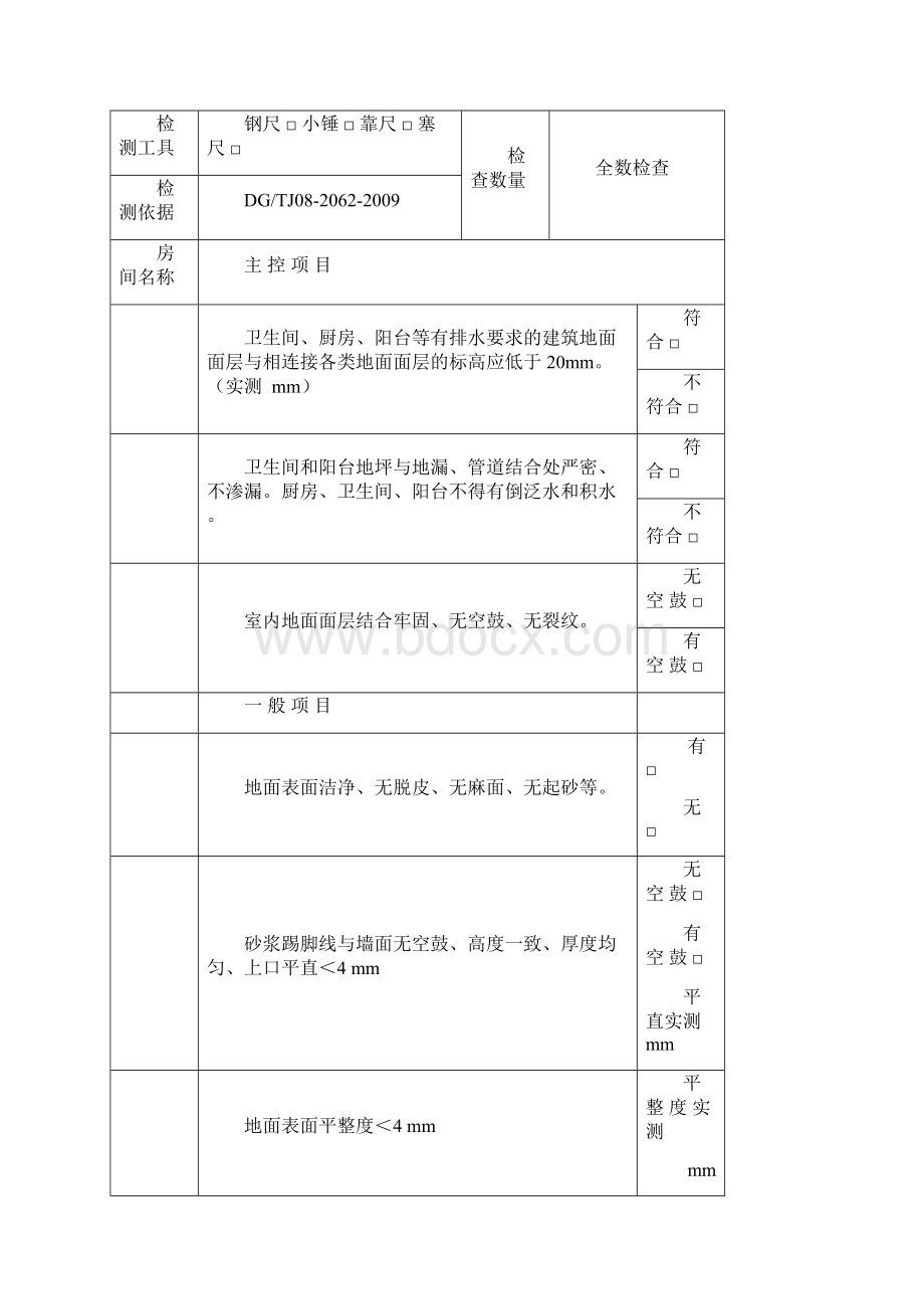 建筑尺寸净高净宽对角记录Word文件下载.docx_第3页