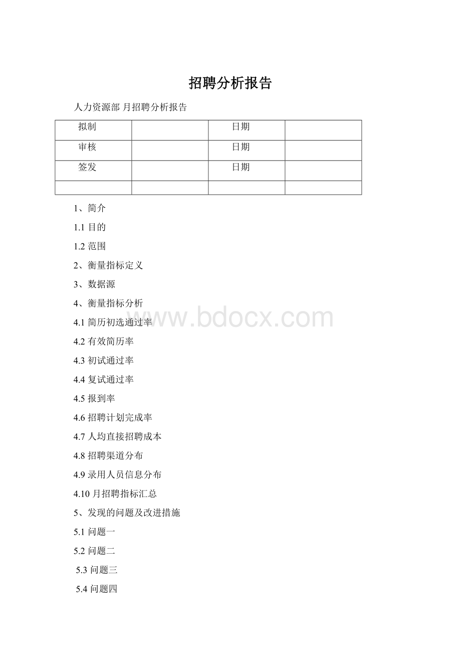 招聘分析报告Word下载.docx_第1页