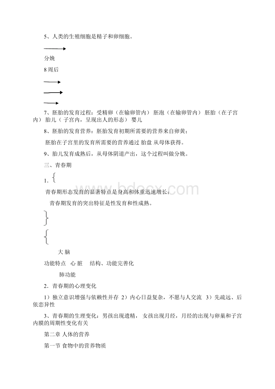 人教版七年级下生物知识点总结.docx_第2页