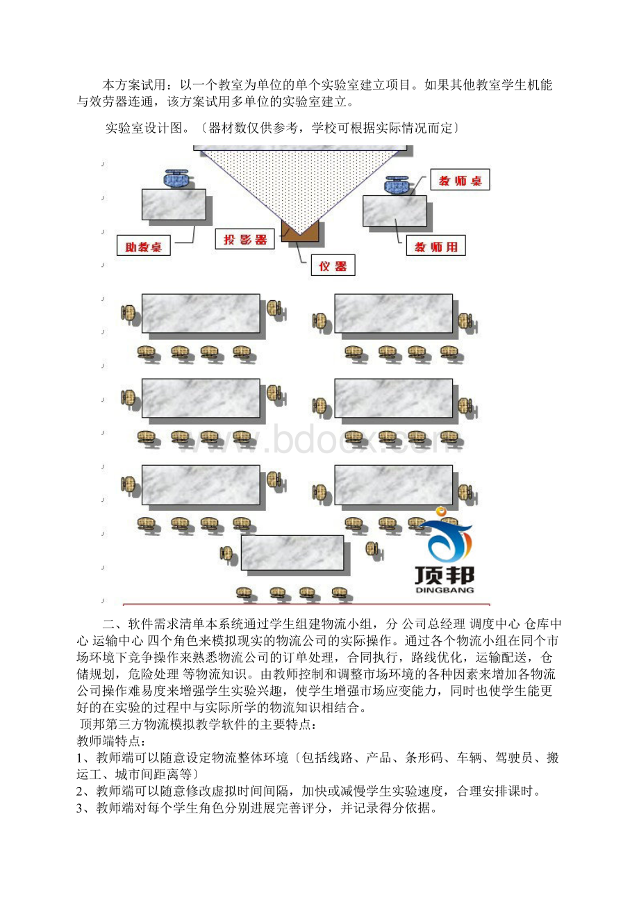 物流实训室建设方案详细.docx_第2页