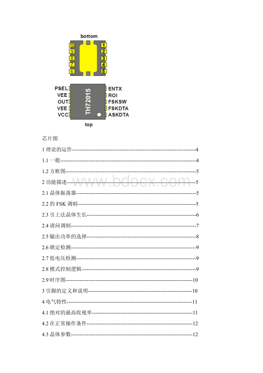 TH7FSKASK433MHz发射器Word文档下载推荐.docx_第2页