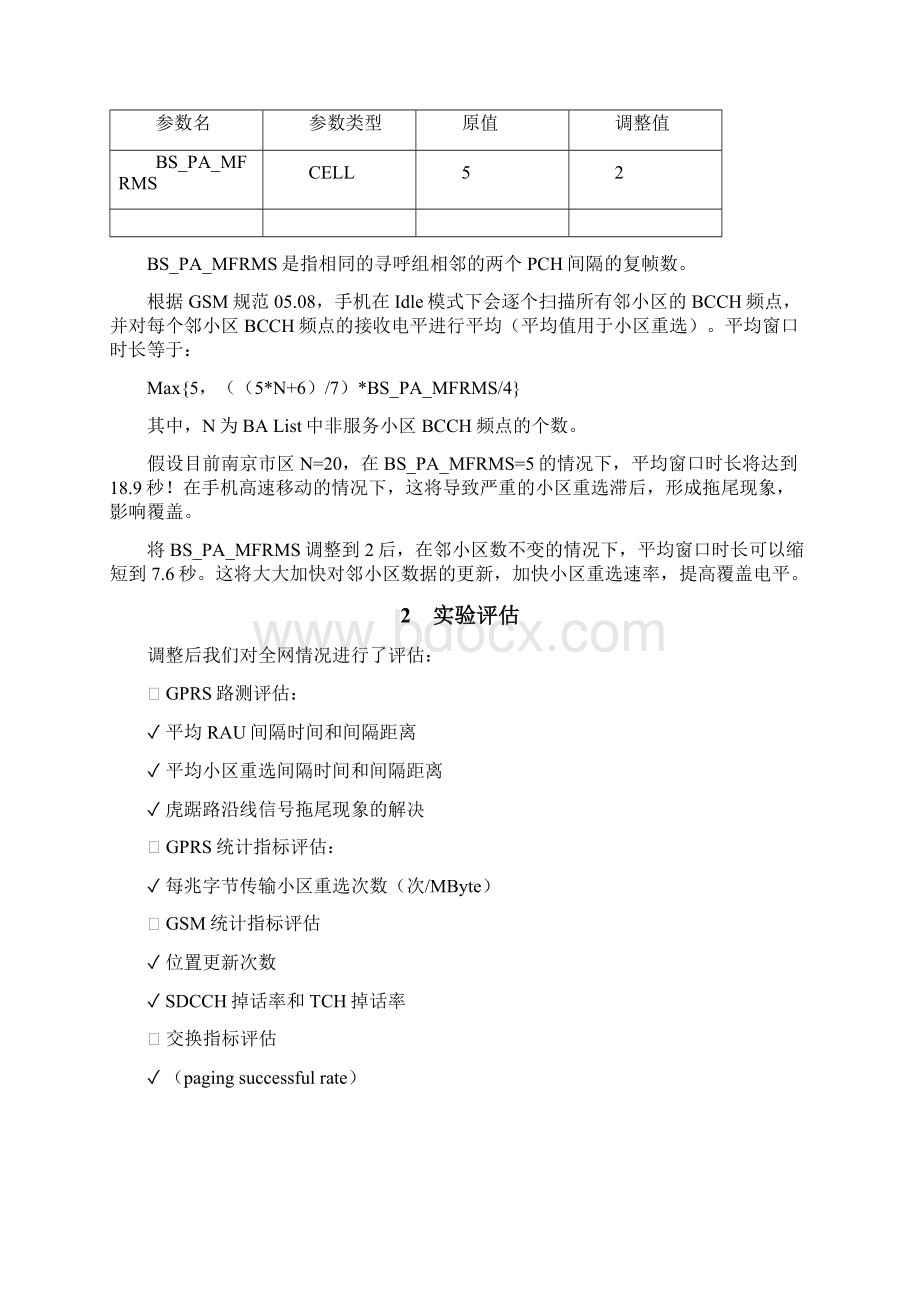 南京GPRSB7BSPAMFRMS参数实验报告0715Word格式文档下载.docx_第2页