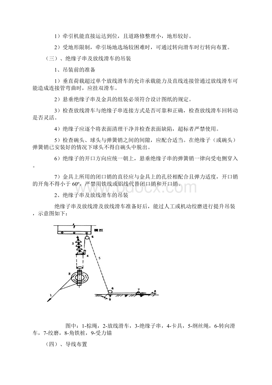 北票山湾导线架设作业指导书分解Word文件下载.docx_第2页