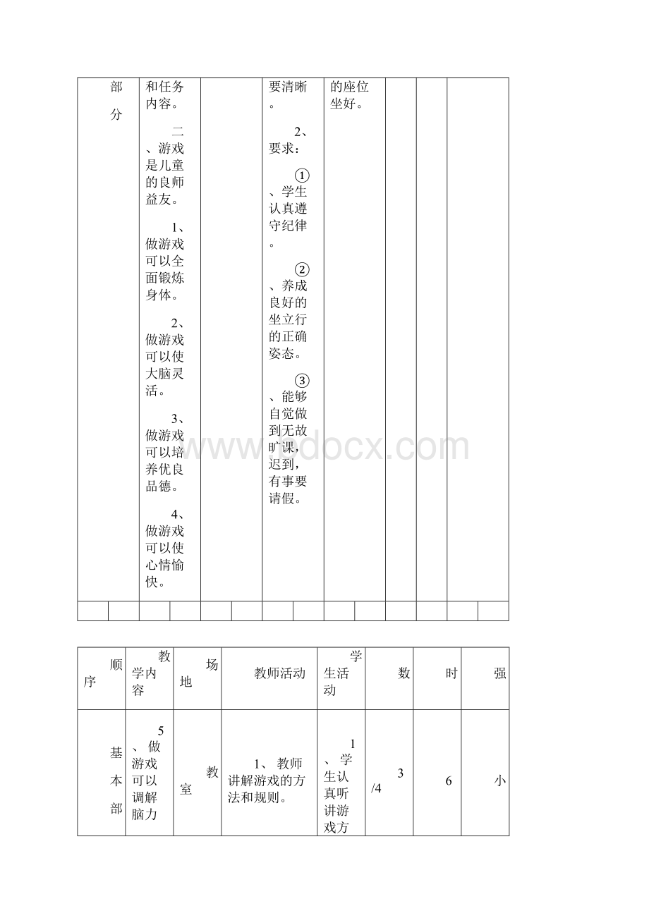 小学三年级上册水平二体育备课.docx_第2页