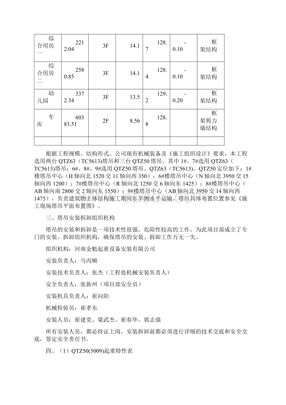 5063塔吊安装拆除方案Word格式文档下载.docx_第3页