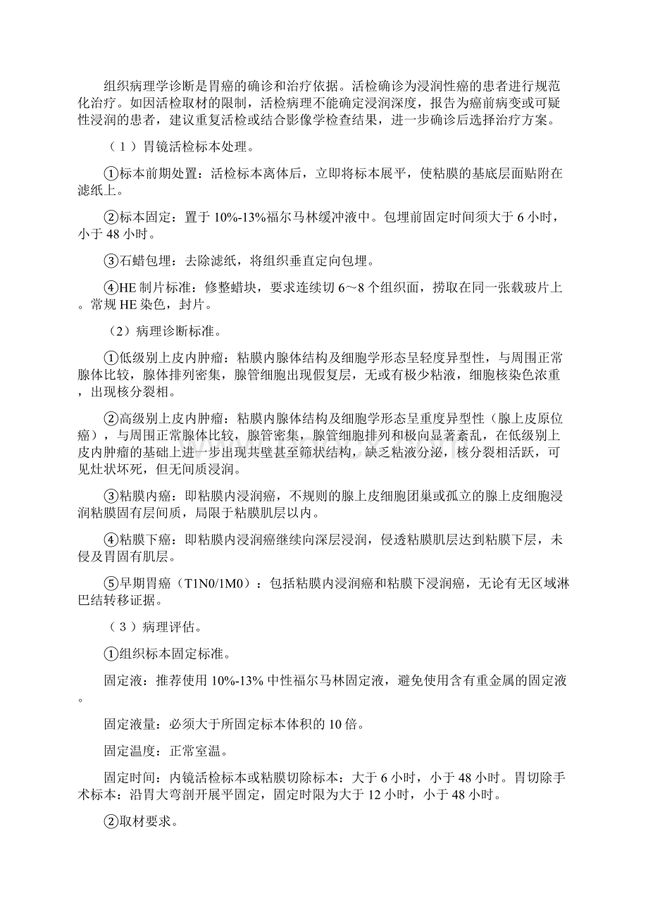 胃癌诊疗规范Word文档下载推荐.docx_第2页