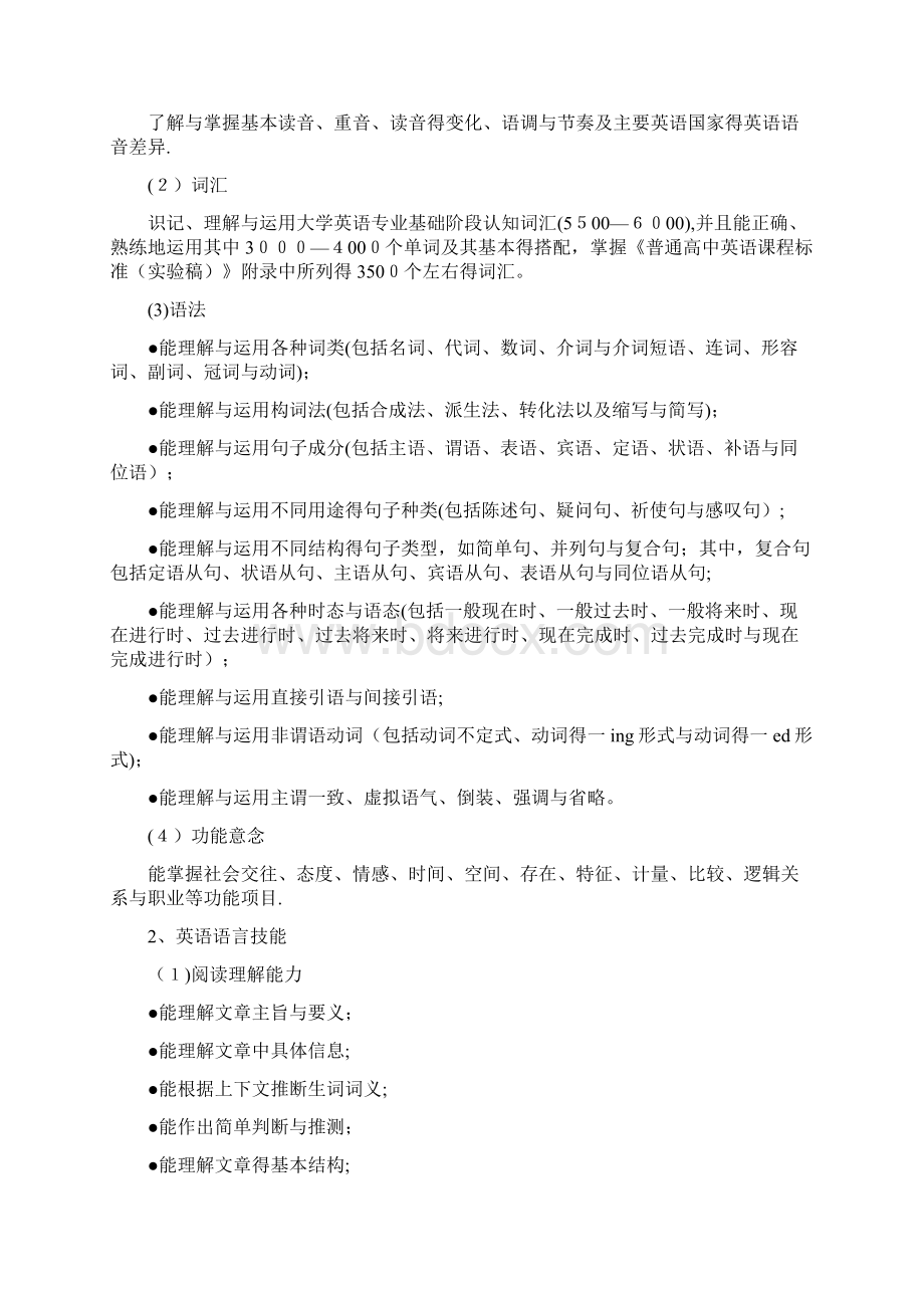 云南特岗教师考试大纲Word文档格式.docx_第2页