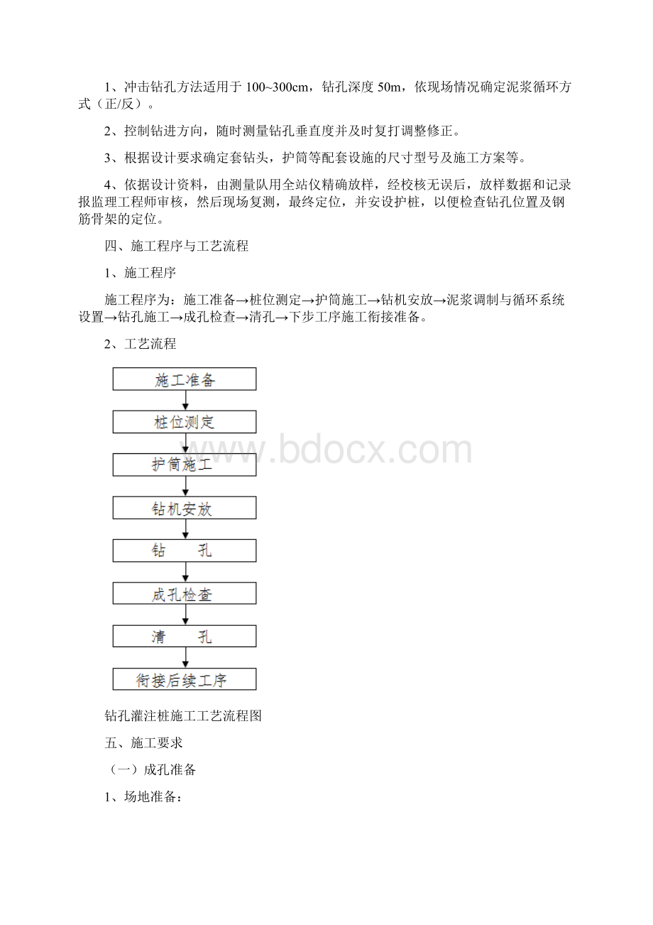 钻孔桩钻孔施工作业指导书.docx_第2页