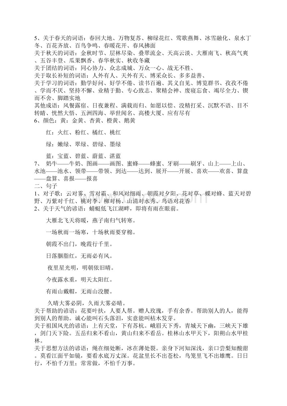 小学语文知识大全文档格式.docx_第2页