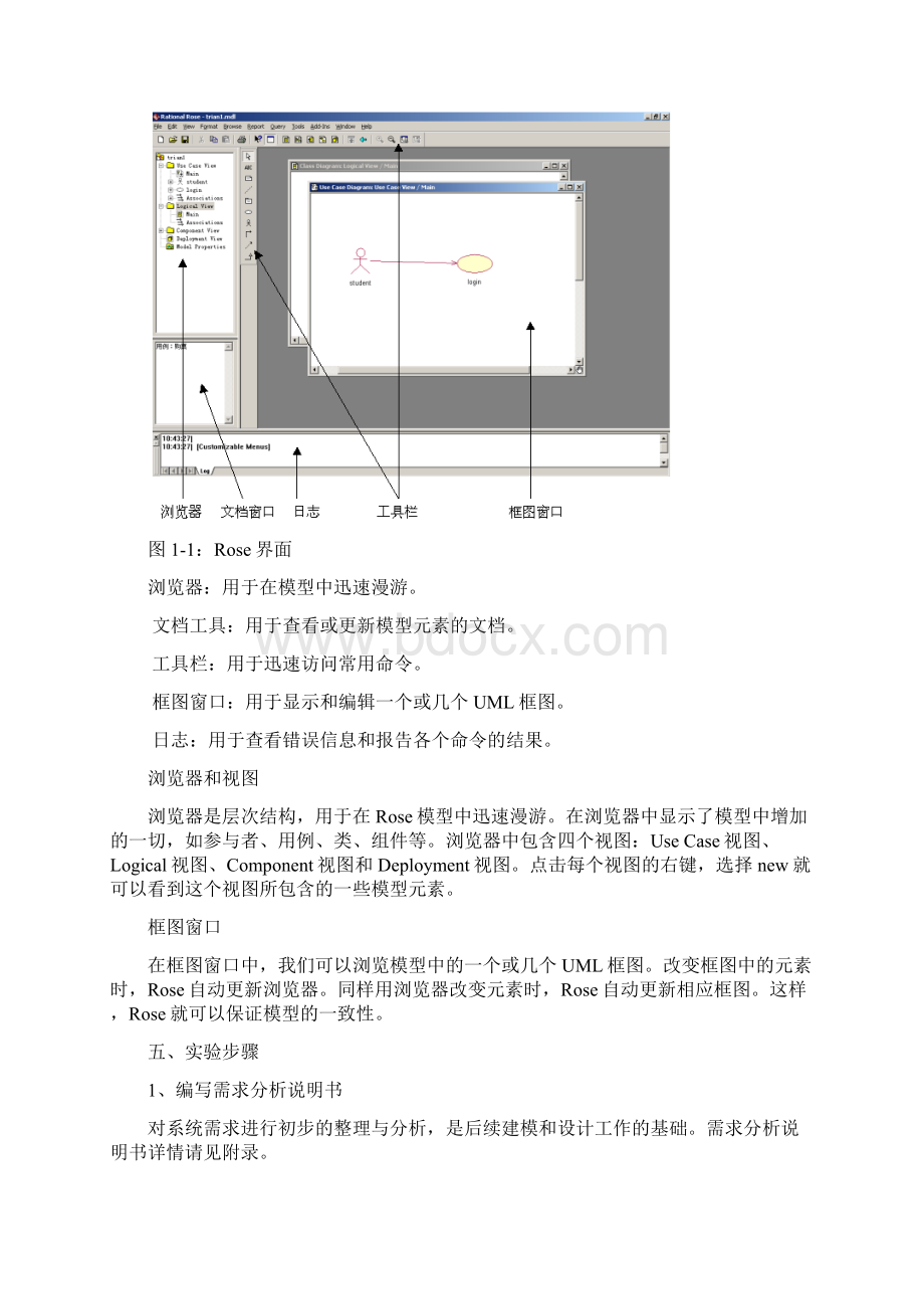 南邮软件工程课程设计实验报告教务管理系统Word格式文档下载.docx_第2页