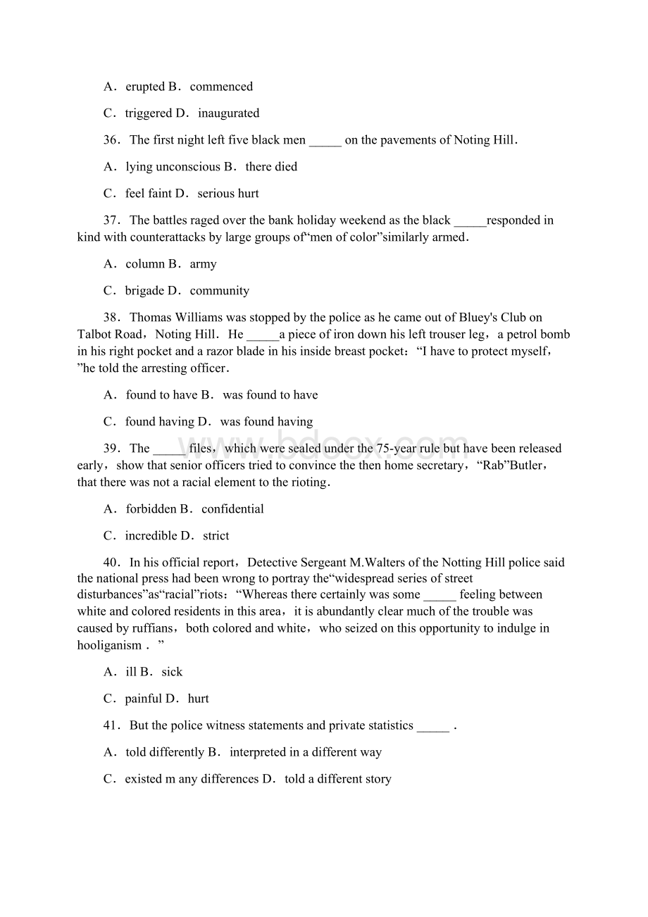 全国大学生英语竞赛C类初赛决赛真题及答案汇总集.docx_第2页