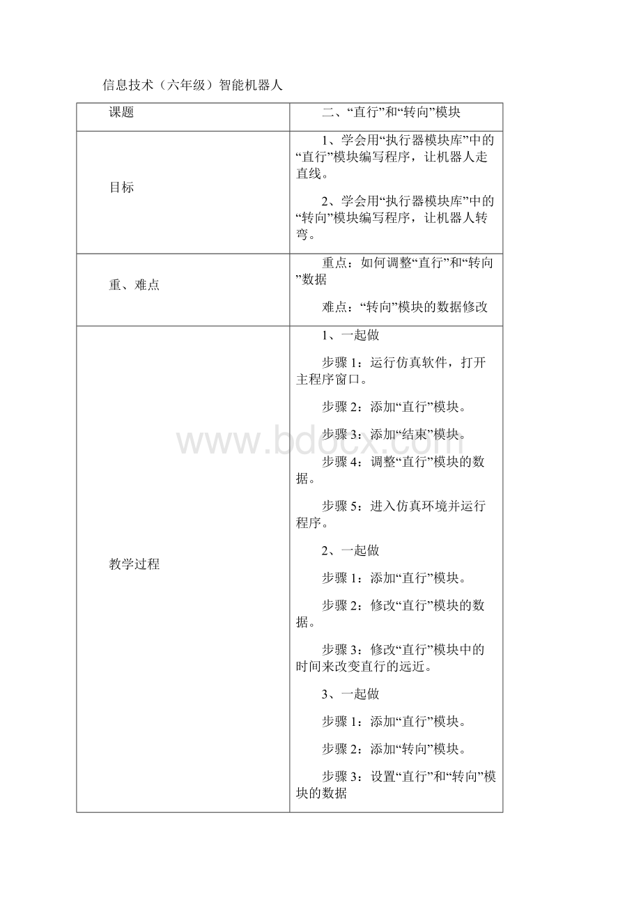 清华大学出版社小学信息技术教案六年级下Word文档下载推荐.docx_第2页