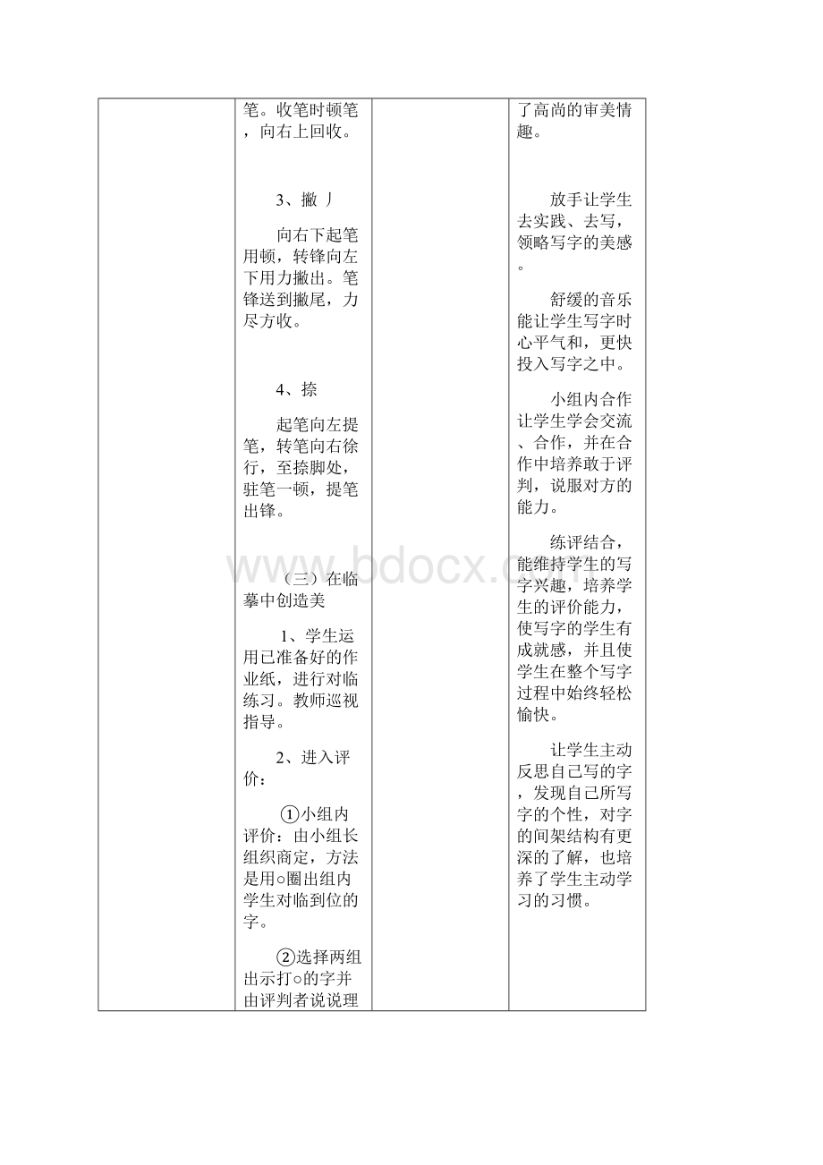 初一第一学期硬笔书法教案.docx_第3页