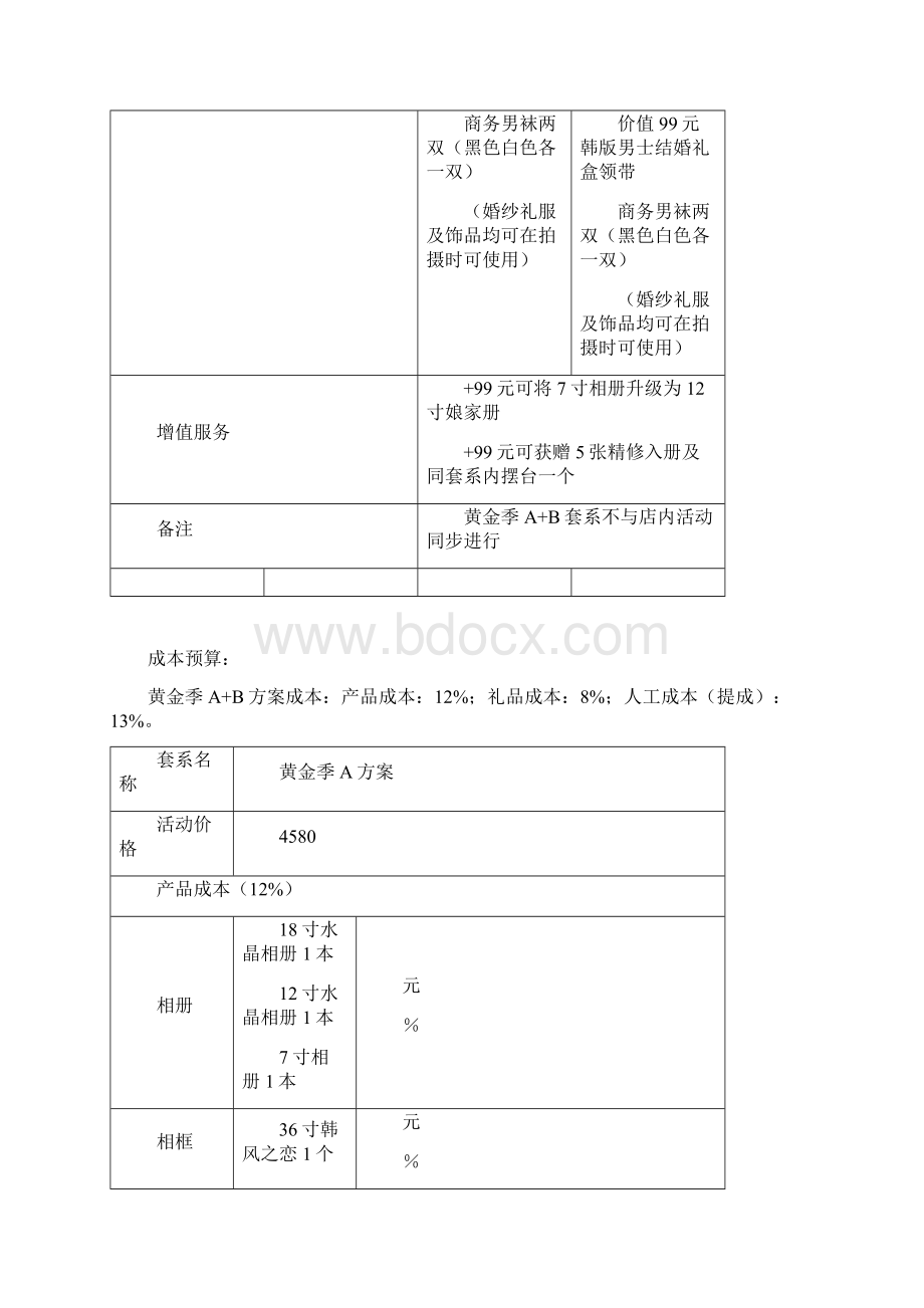 黄金季私人定制婚纱照拍摄高端销售定制项目可行性方案.docx_第3页