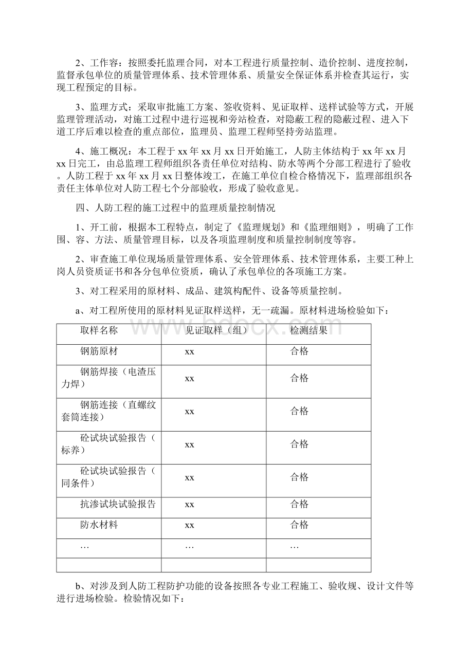 人防工程质量验收报告监理单位.docx_第3页