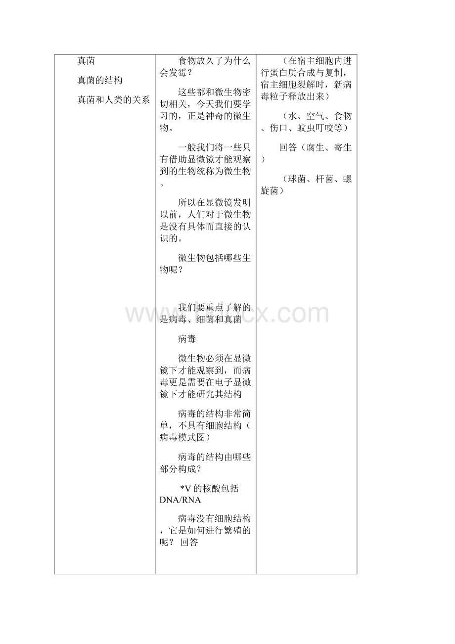 八年级生物下册《224 神奇的微生物》教学案 苏教版Word下载.docx_第2页