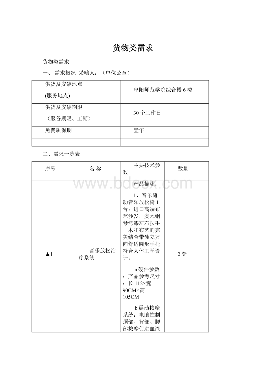 货物类需求文档格式.docx_第1页