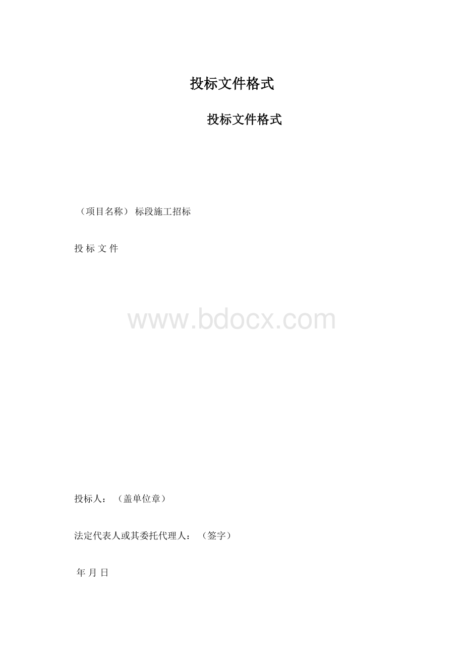 投标文件格式.docx