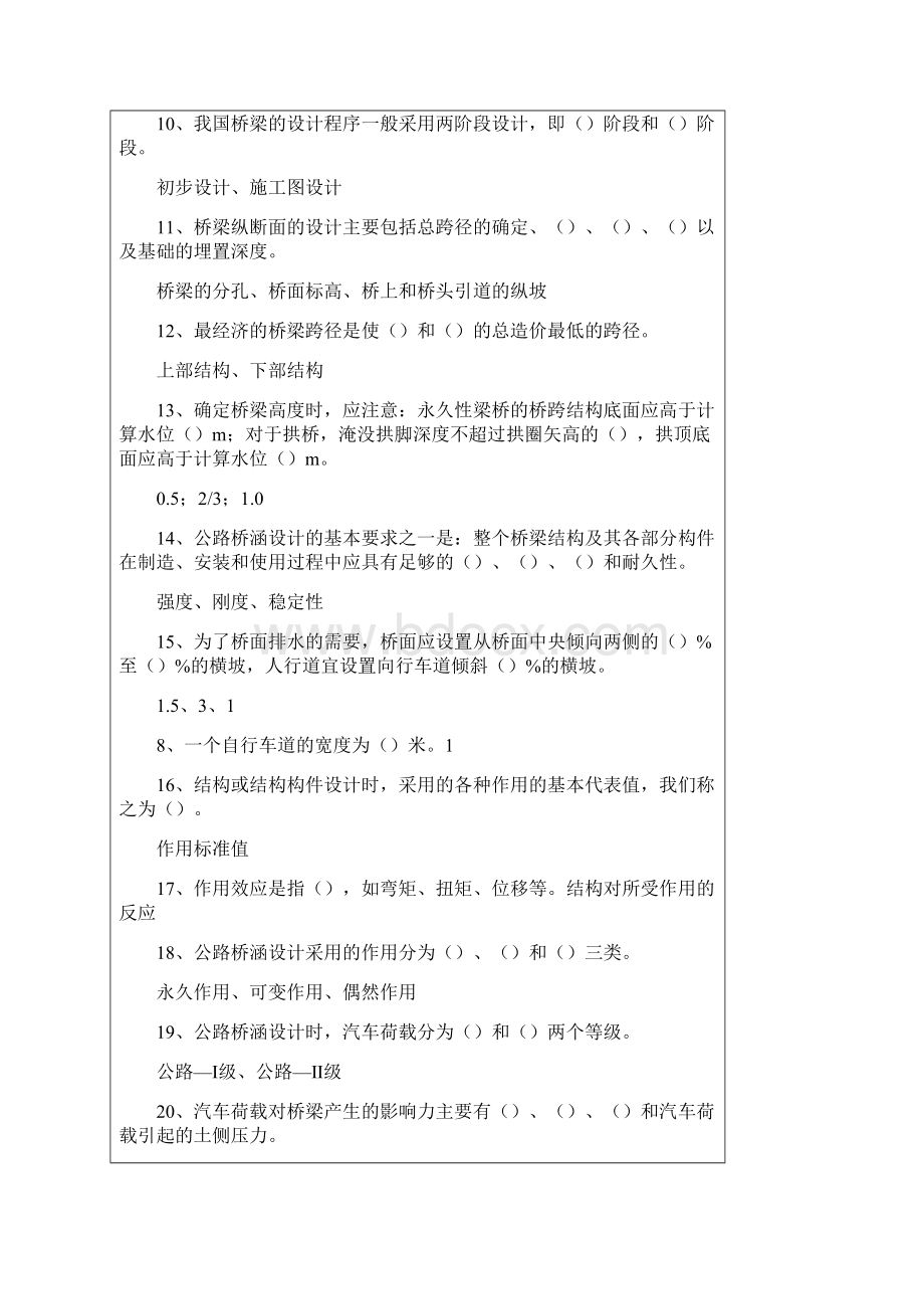 桥梁工程期末试题.docx_第2页