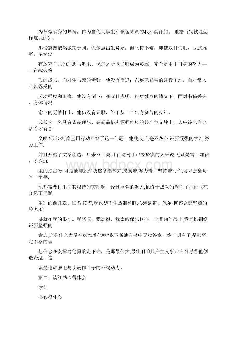 血染辉煌读后感word范文 17页文档格式.docx_第3页