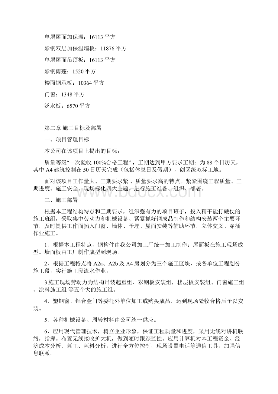 完整版闵行国际物流中心钢结构施工组织设计.docx_第2页