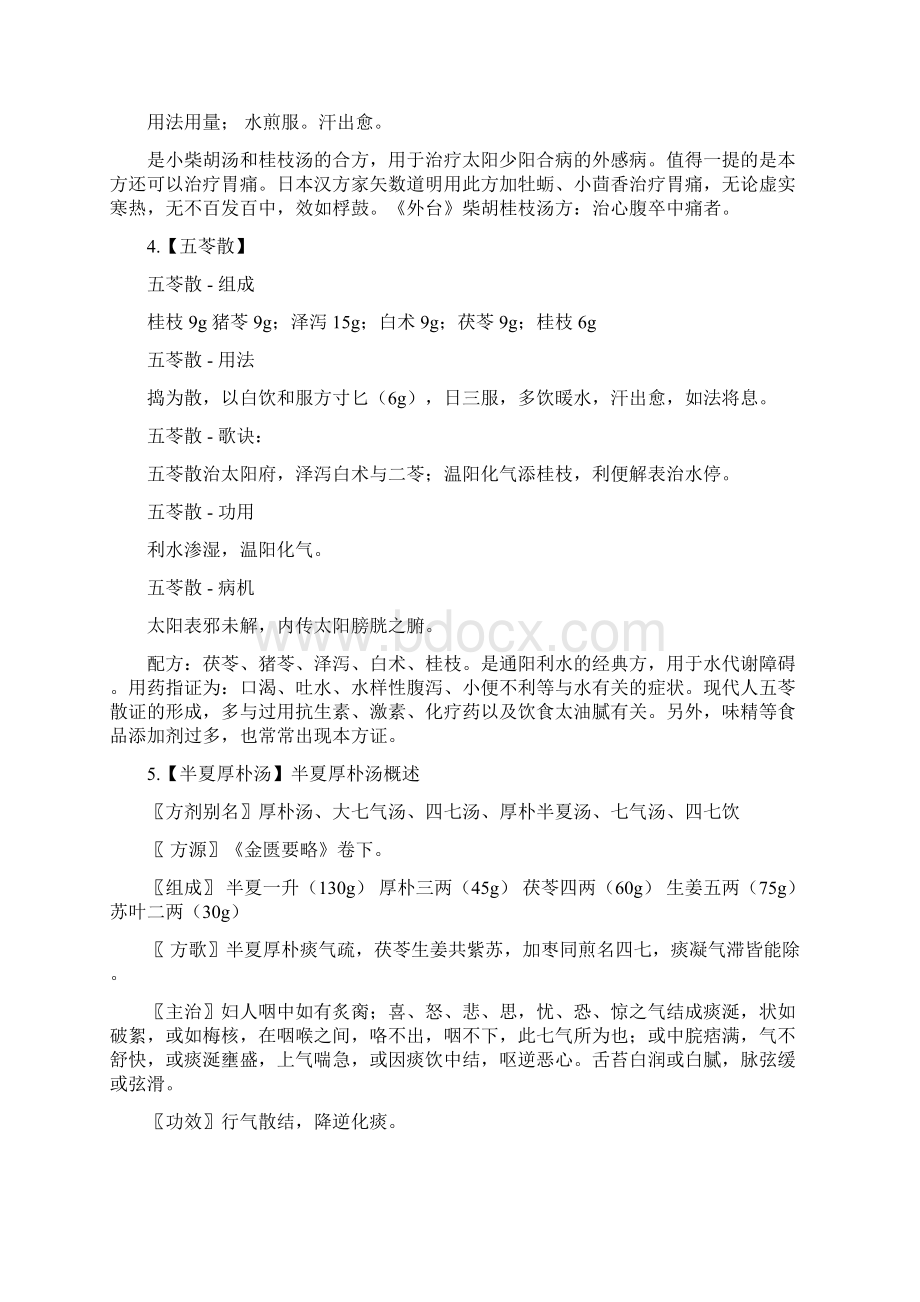 中医常用经方28个.docx_第2页