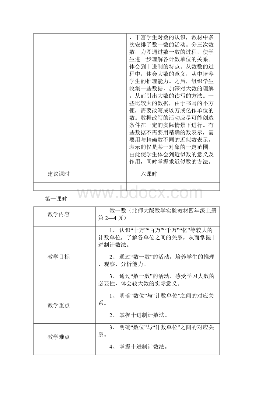 北师大版小学数学第七册表格式教案.docx_第2页