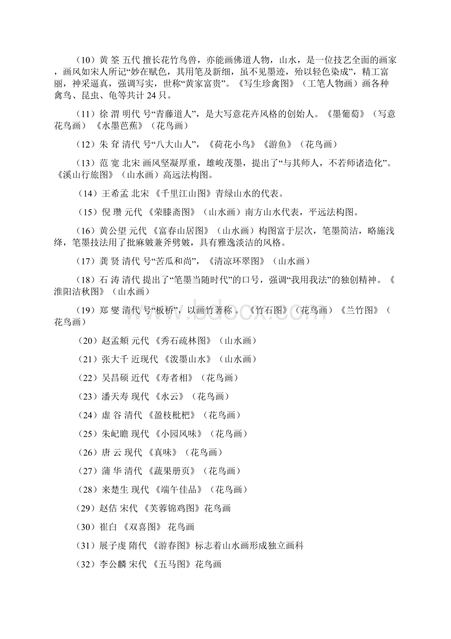 初三美术总复习苏州振华中学校.docx_第3页