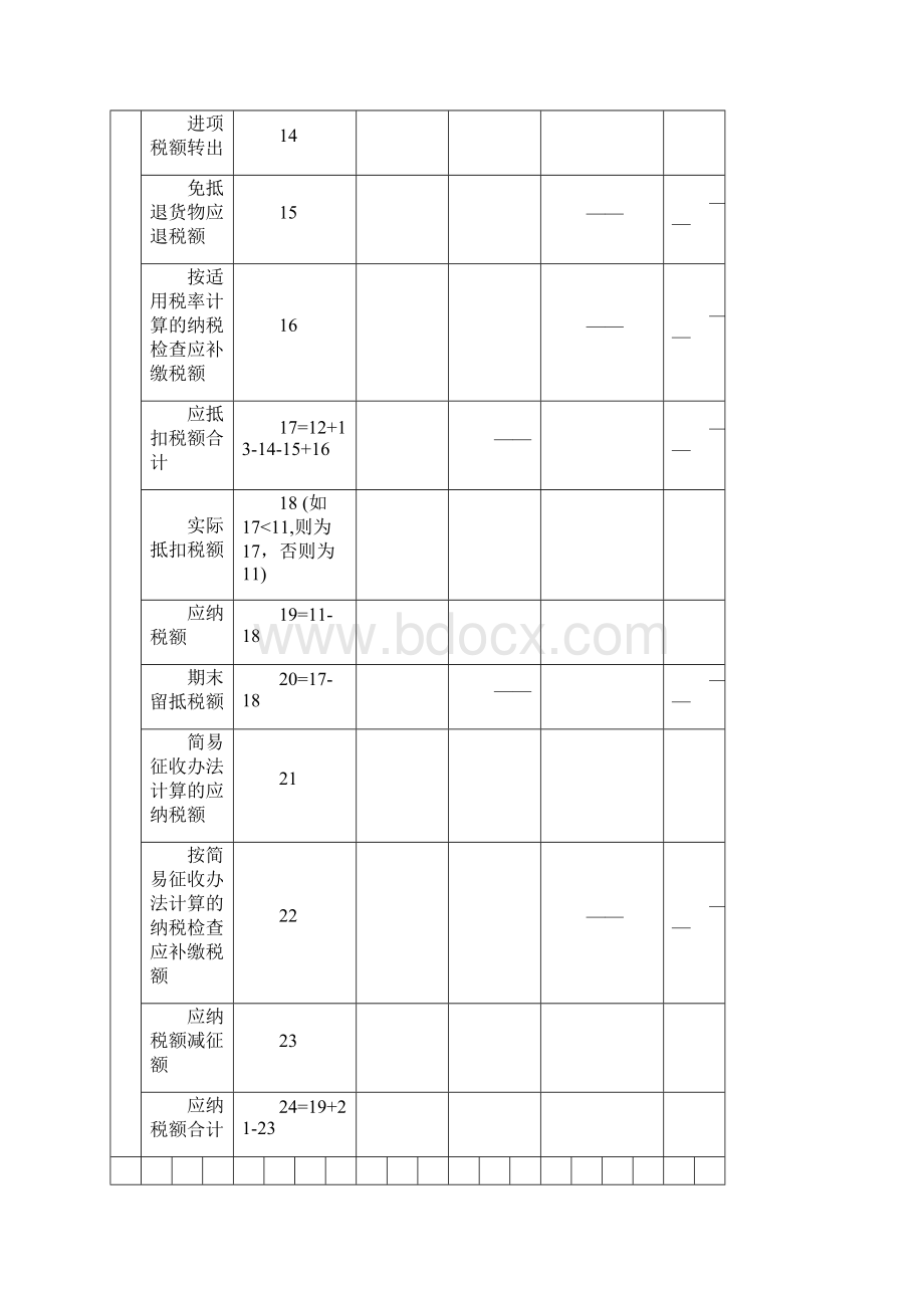 增值税纳税申报表适用于增值税一般纳税人docWord文件下载.docx_第3页