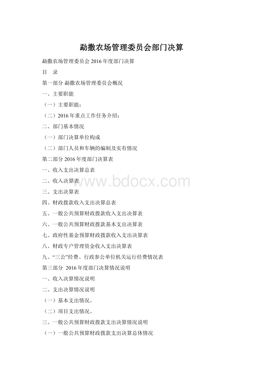 勐撒农场管理委员会部门决算.docx