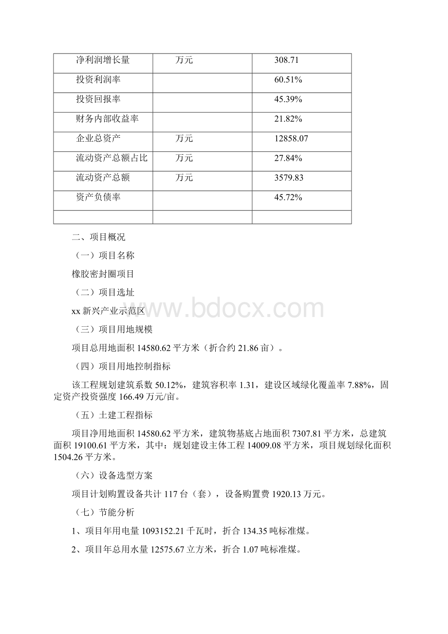 橡胶密封圈项目可行性研究报告Word文档下载推荐.docx_第3页