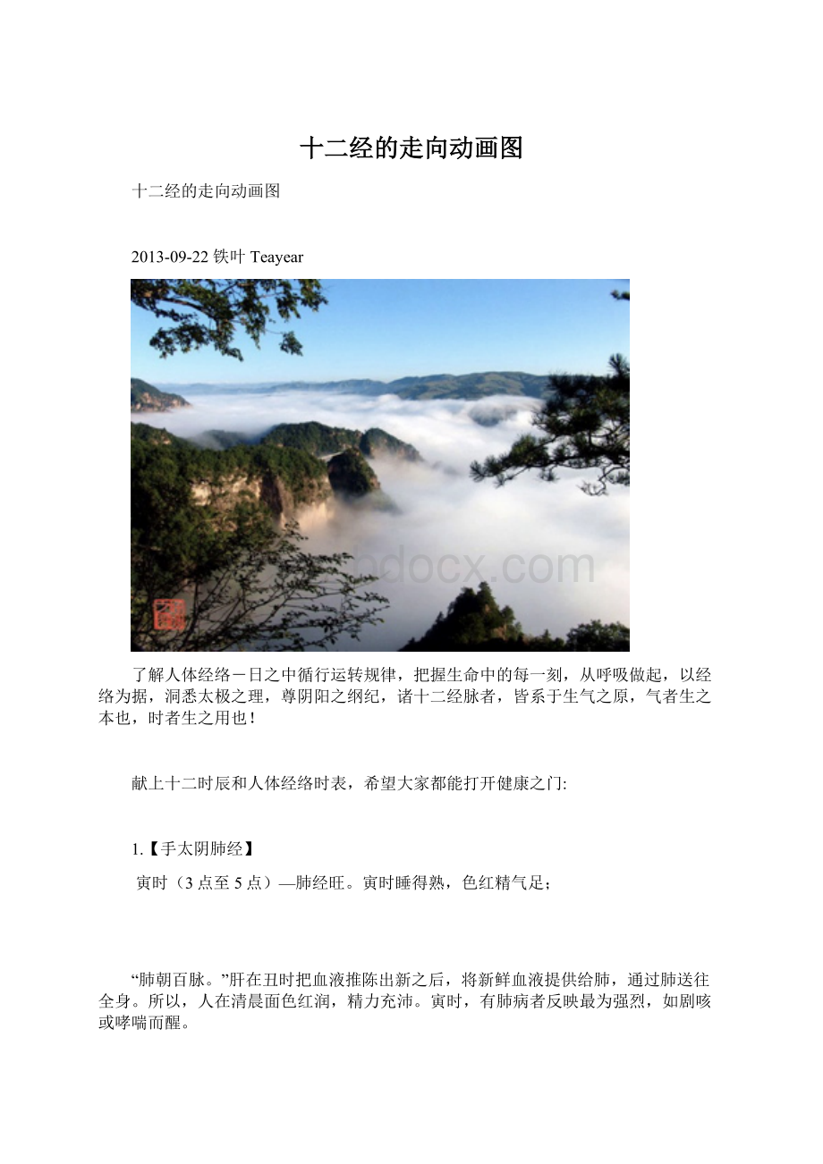 十二经的走向动画图Word格式文档下载.docx