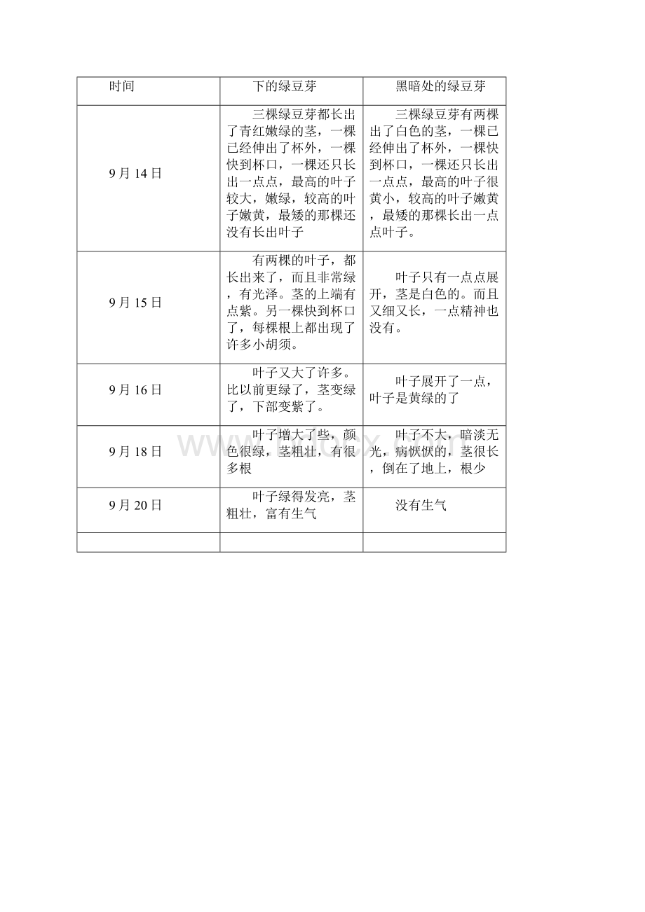 绿豆芽的生长实验报告.docx_第3页