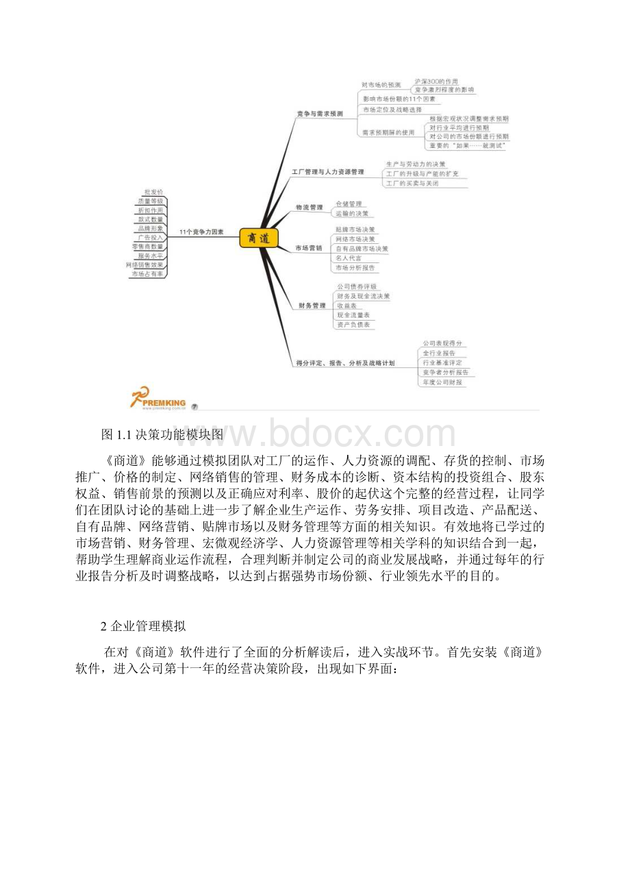 《商道》企业管理模拟报告.docx_第2页