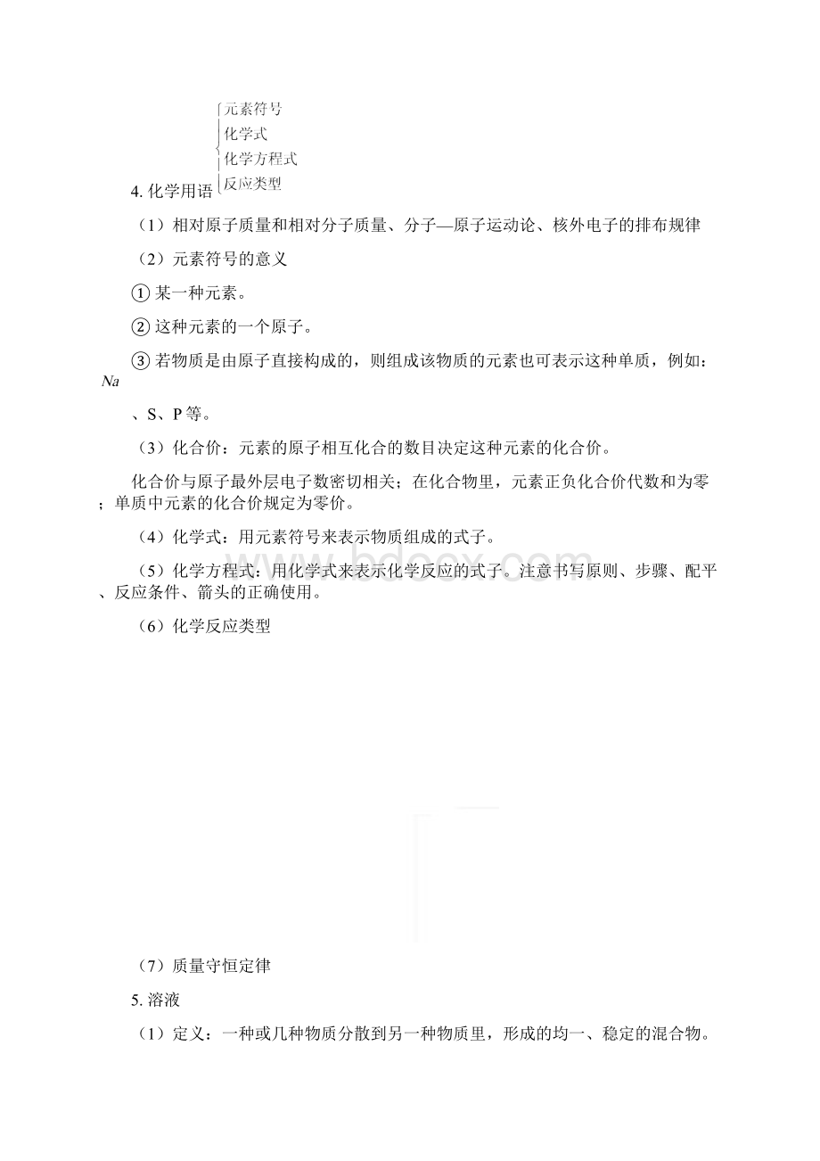 初三化学初中总复习化学基本概念和原理知识精讲.docx_第3页