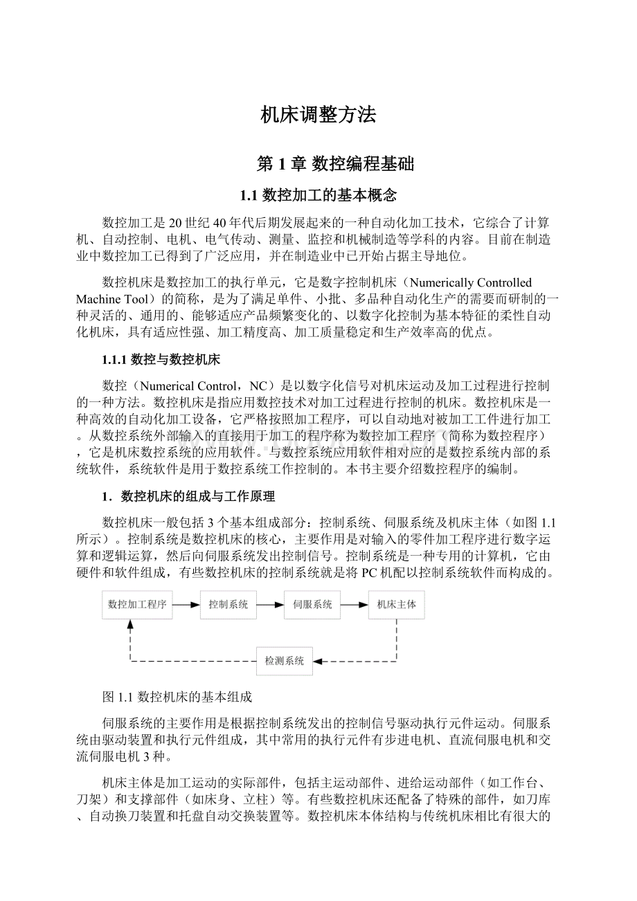 机床调整方法文档格式.docx