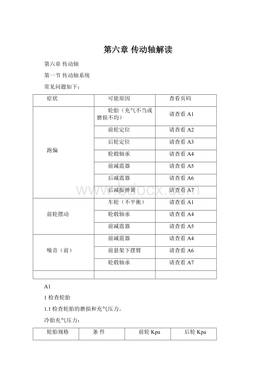 第六章 传动轴解读.docx_第1页