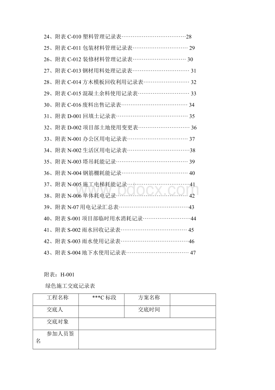 陕西省建筑业绿色施工管理过程检查记录用表.docx_第2页