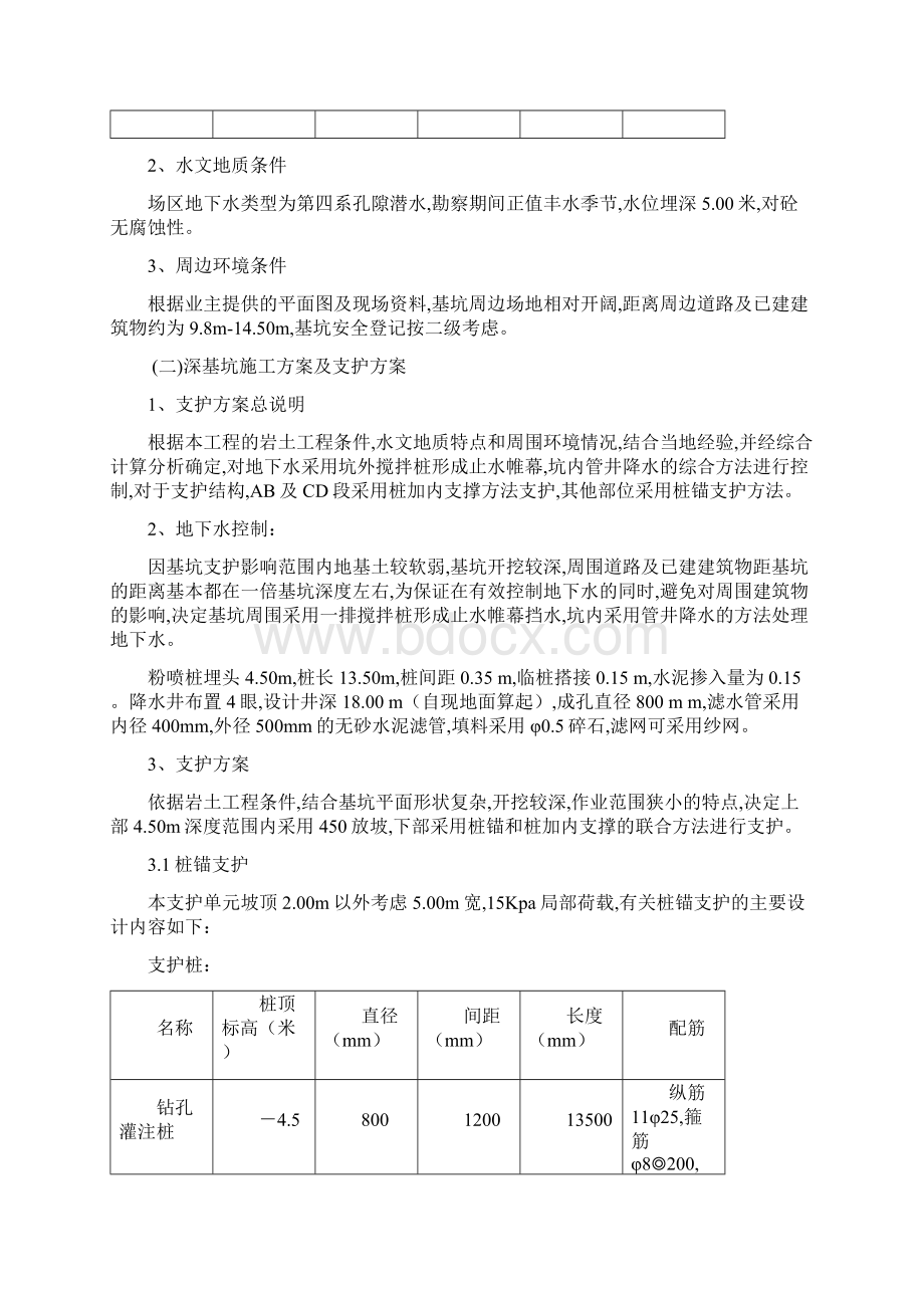 经十路泵站深基坑施工应急预案.docx_第2页