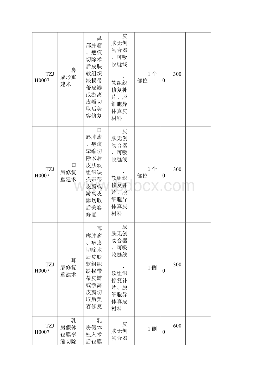 宁波第二医院自主制定价格公示表.docx_第3页