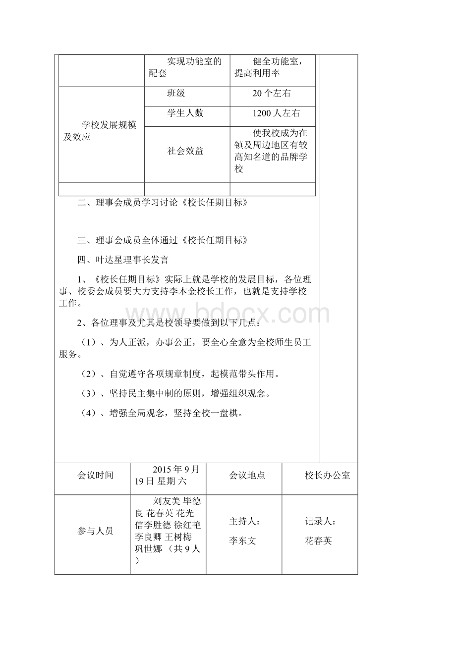 小学理事会会议纪要和决策.docx_第3页