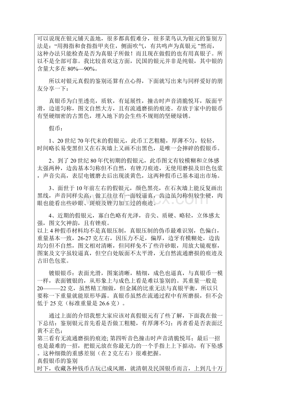 银元鉴别方法Word文档下载推荐.docx_第2页